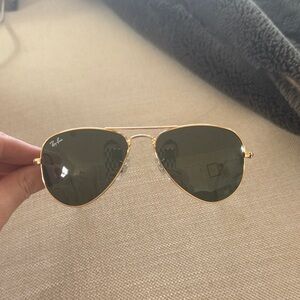Ray-Ban Classic Gold Frame Sunglasses